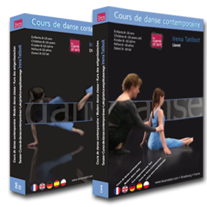 Coffret "DVD cours de danse contemporaine Irena Tatiboit, enfants 8 - 10 ans"