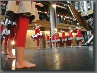 Le Carré d'Art, école de danse à Strasbourg - Nu-pieds sur les routes de l'Europe - portes ouvertures du Parlement européen de Strasbourg et de Bruxelles - image14