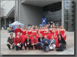 Le Carré d'Art, école de danse à Strasbourg - Nu-pieds sur les routes de l'Europe - portes ouvertures du Parlement européen de Strasbourg et de Bruxelles - image20